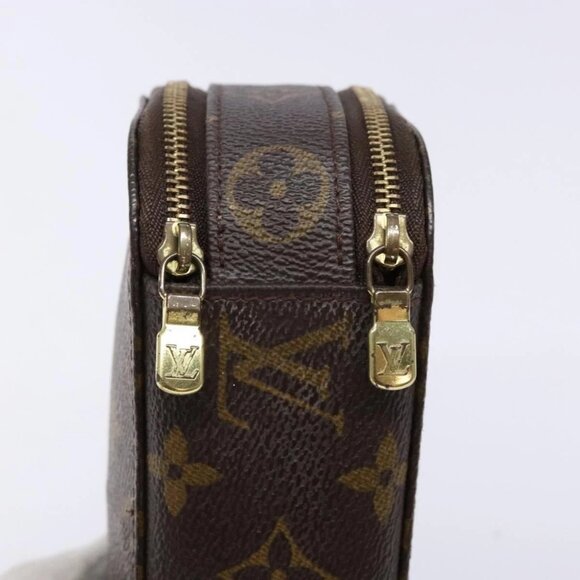 LOUIS VUITTON Monogram Trousse Brush PM Cosmetic Pouch M47510 LV Auth 141126 - Picture 8 of 16